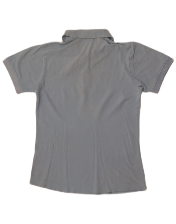 Kappa Womens Polo Shirt UK 12 Medium Blue Cotton