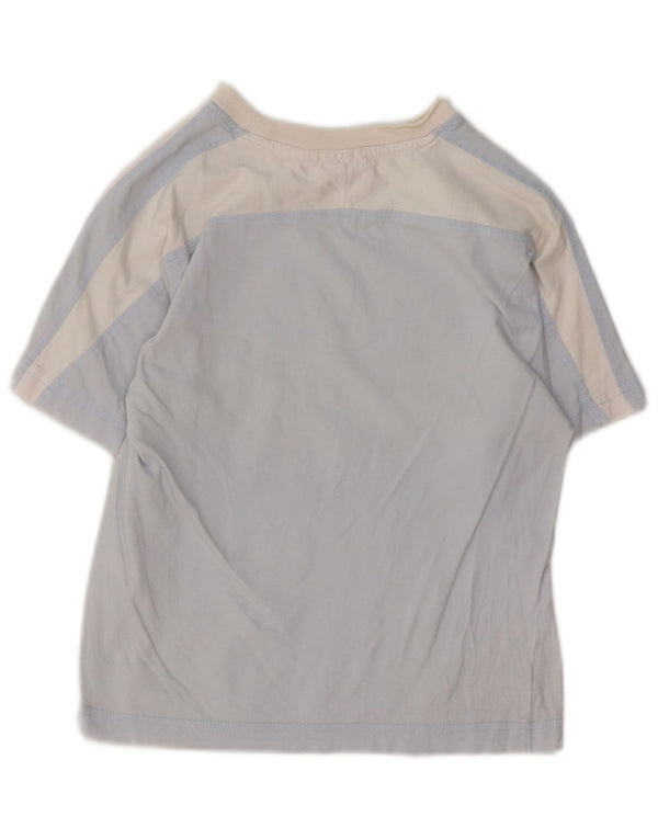 Maglietta grafica per ragazze Puma Top 7-8 anni Blu Colourblock