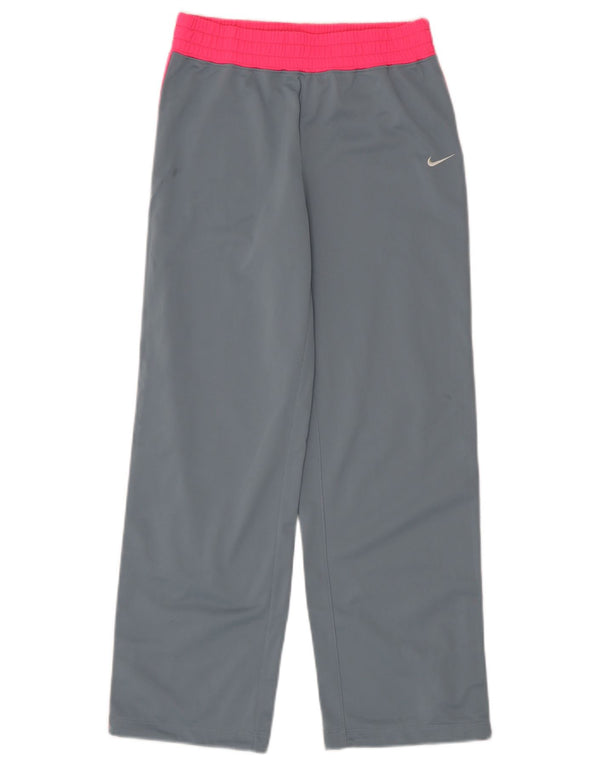 Pantaloni della tuta da ragazza Nike 13-14 anni XL Poliestere color block grigio
