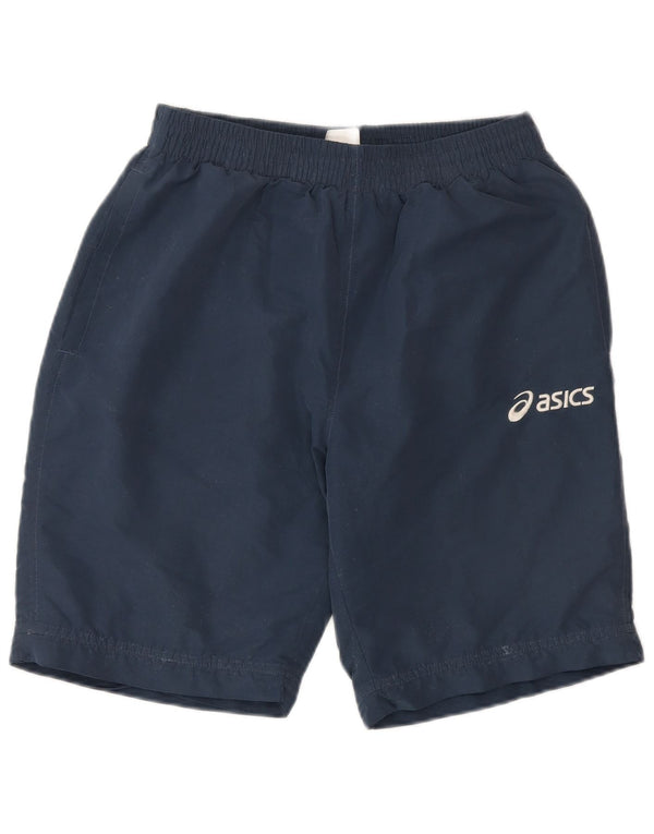 Pantaloncini sportivi ASICS da uomo medio blu navy in poliestere