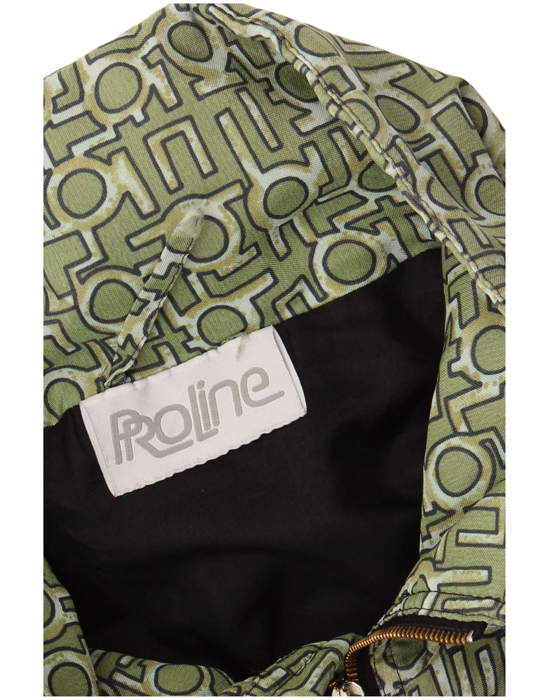 Giacca anorak da uomo PROLINE UK 44 2XL Verde geometrico