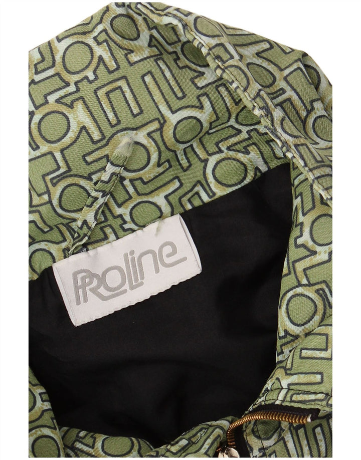 Giacca anorak da uomo PROLINE UK 44 2XL Verde geometrico