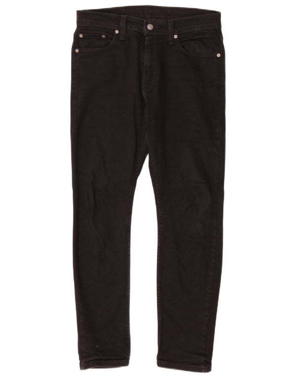 LEVI'S Jeans skinny 510 da uomo W30 L30 cotone nero