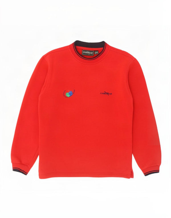 Felpa da uomo vestibilità ampia Chervo UK 32 2XS Rosso