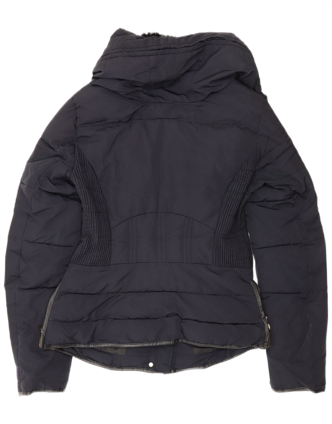 Giacca imbottita da donna Zara UK 6 XS blu navy