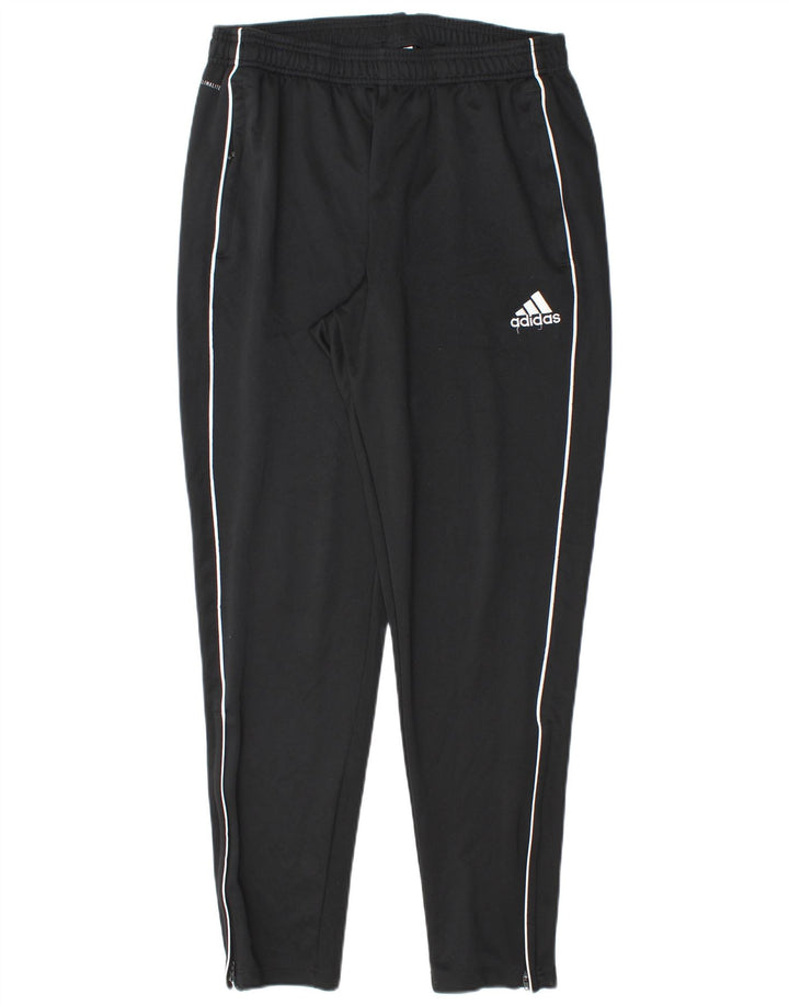 Pantaloni da tuta ADIDAS Climalite da uomo grandi in poliestere nero