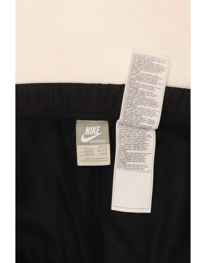 Pantaloni da tuta da donna Nike Joggers UK 14/16 Large Nero Poliestere