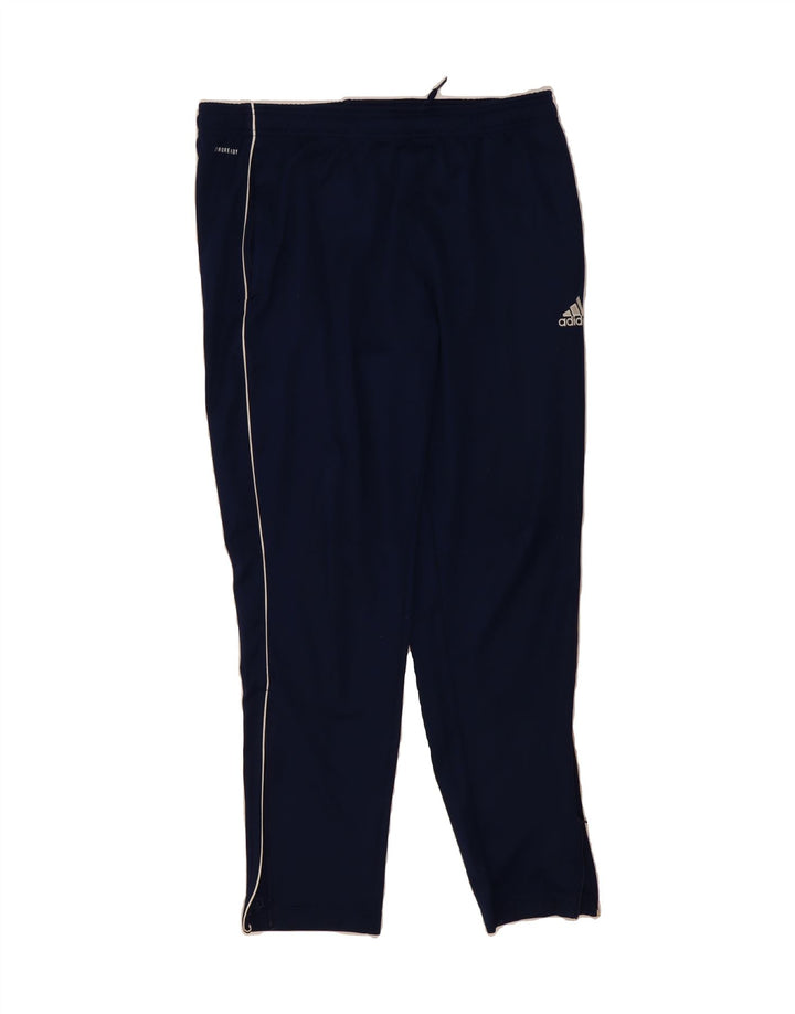 ADIDAS Mens Aeroready Tracksuit Trousers XL Navy Blue Polyester Vintage Adidas and Second-Hand Adidas from Messina Hembry 