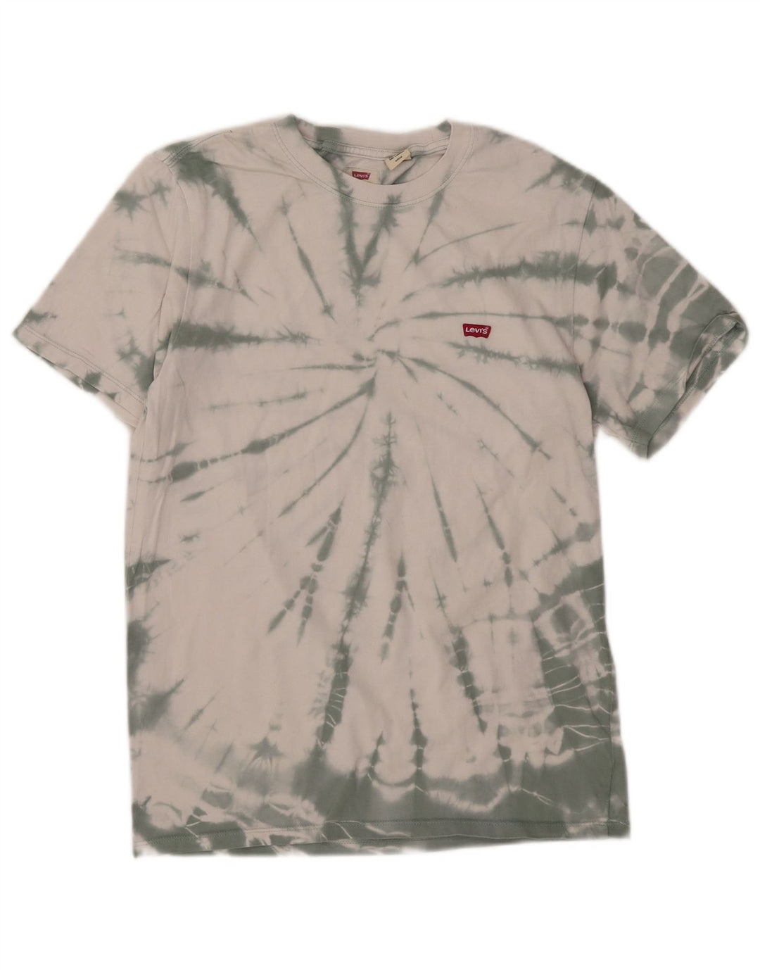 T-shirt standard da uomo Levi's Top piccola in cotone tie-dye verde