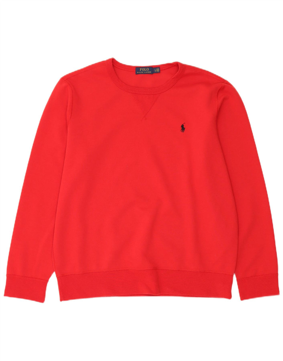 Polo Ralph Lauren Felpa da uomo Maglione grande poliestere rosso