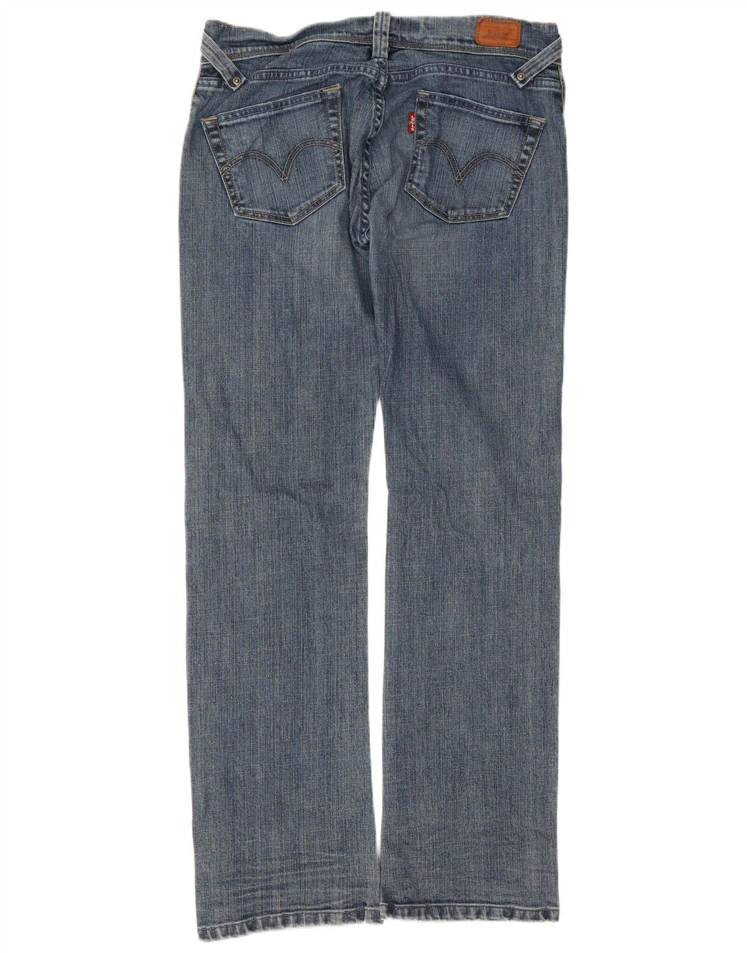 Jeans dritti Levi's 504 da donna W29 L32 in cotone blu