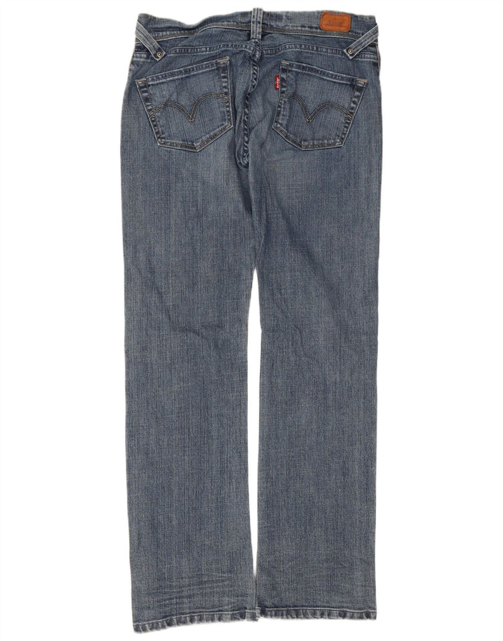 Jeans dritti Levi's 504 da donna W29 L32 in cotone blu