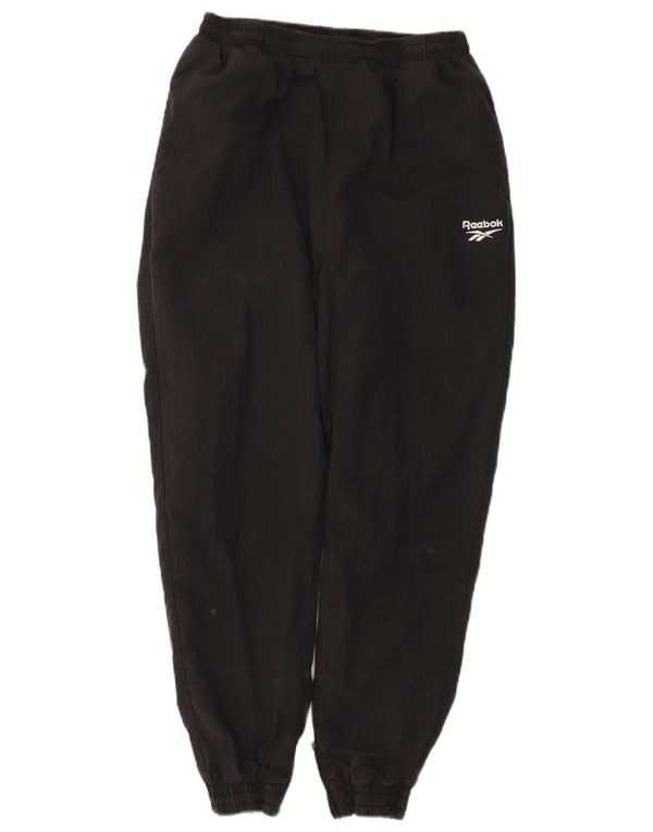 Pantaloni da tuta classici da uomo Reebok Joggers medio poliestere nero