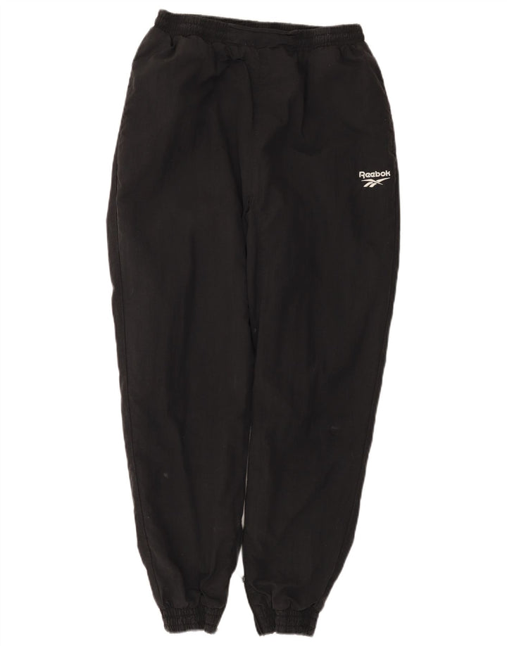 Pantaloni da tuta classici da uomo Reebok Joggers medio poliestere nero