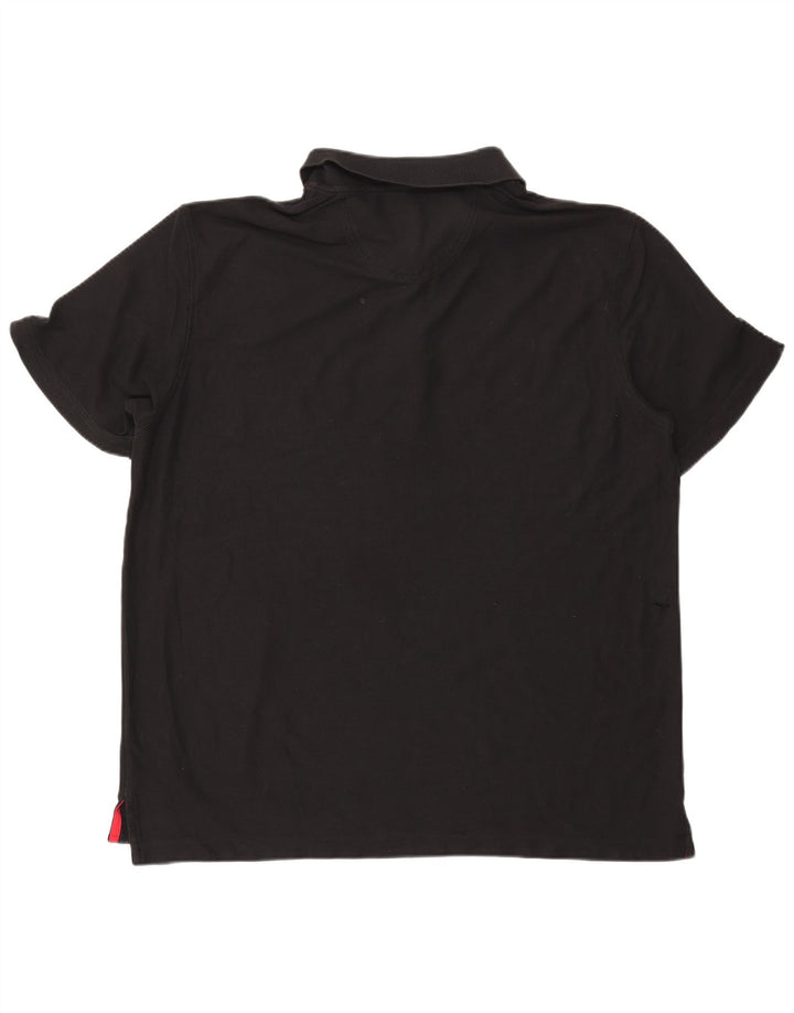 Polo da uomo IZOD 2XL in cotone nero