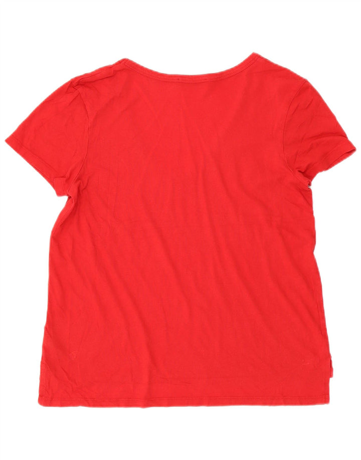 Maglietta da donna OASIS Top UK 14 rossa media