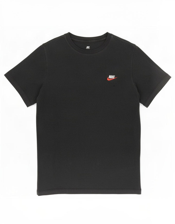 T-shirt da uomo Nike Top in cotone nero medio