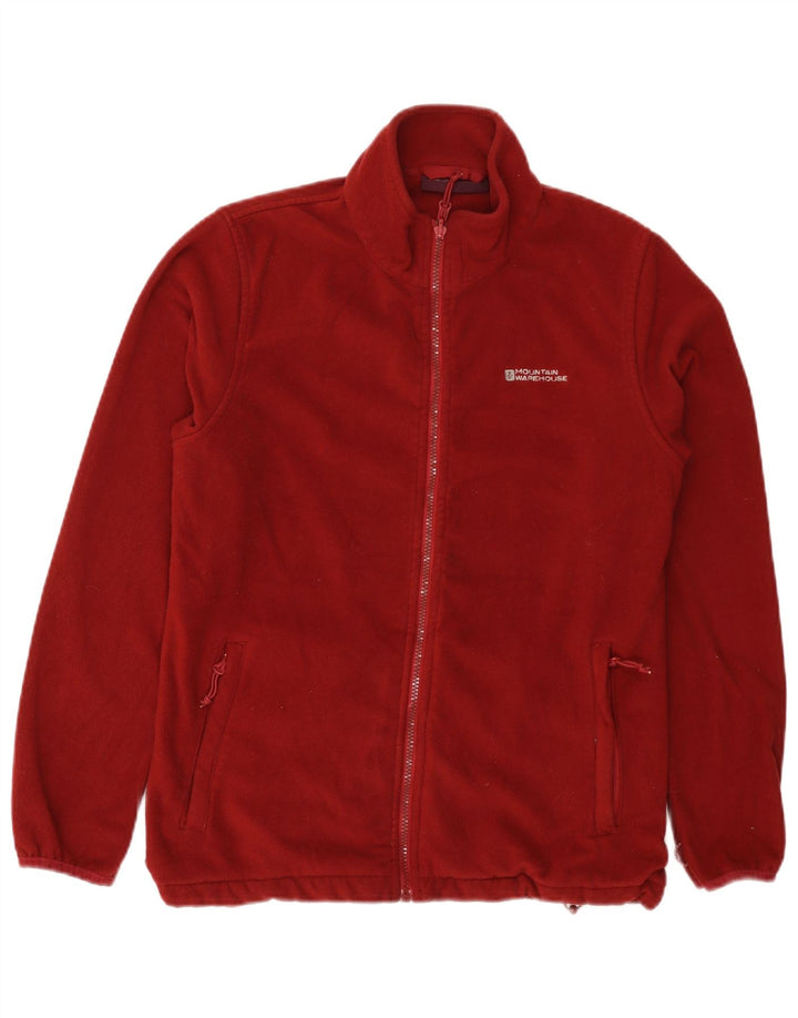 Giacca in pile da donna Mountain Warehouse UK 14 Large Bordeaux Poliestere