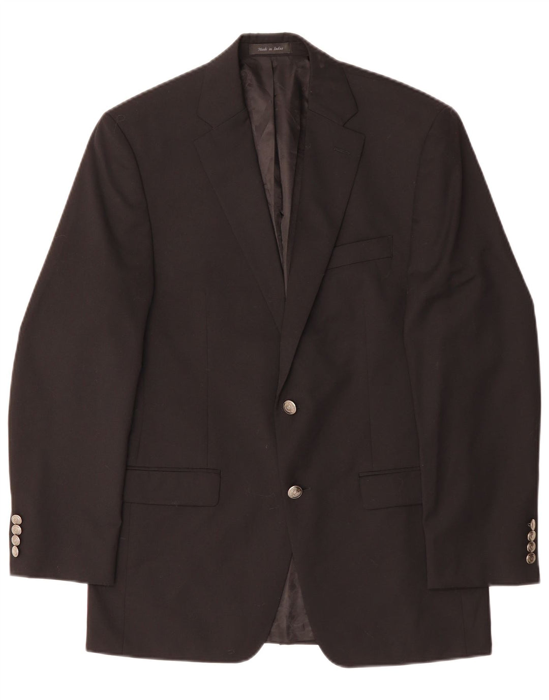 Giacca blazer da uomo a 2 bottoni CHAPS UK 38 media nera
