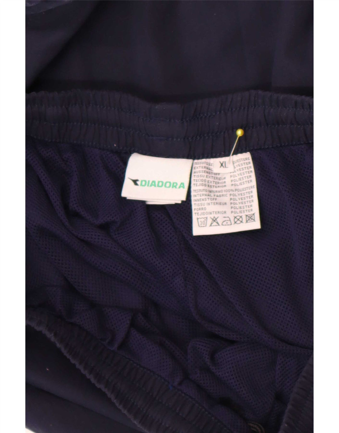 Pantaloni da tuta da uomo Diadora Joggers XL Blu Navy Poliestere