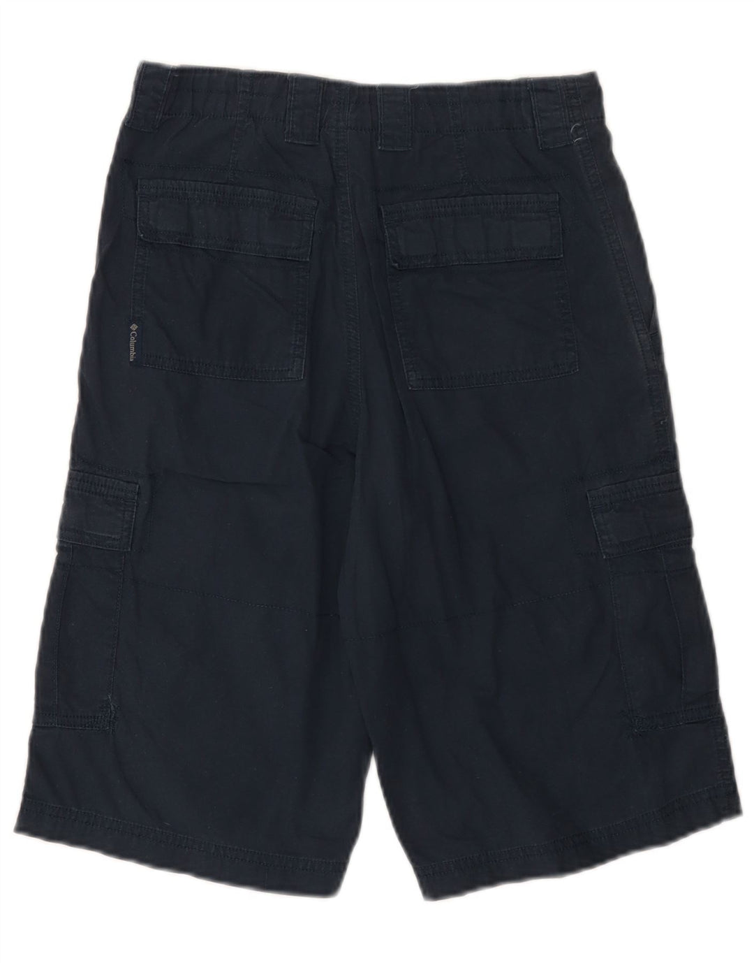 Pantaloncini cargo COLUMBIA da ragazzo 15-16 anni W26 in cotone blu navy