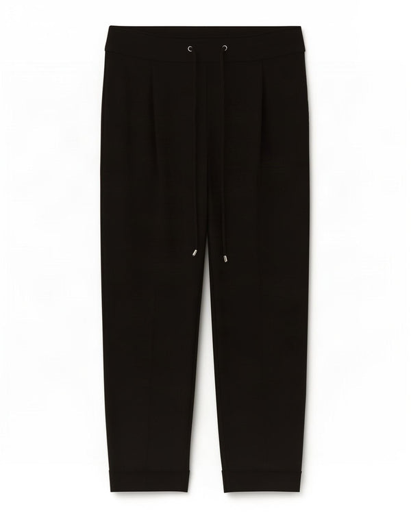 Pantaloni chino dritti da donna Marks & Spencer UK 12 medi W30 L25 neri