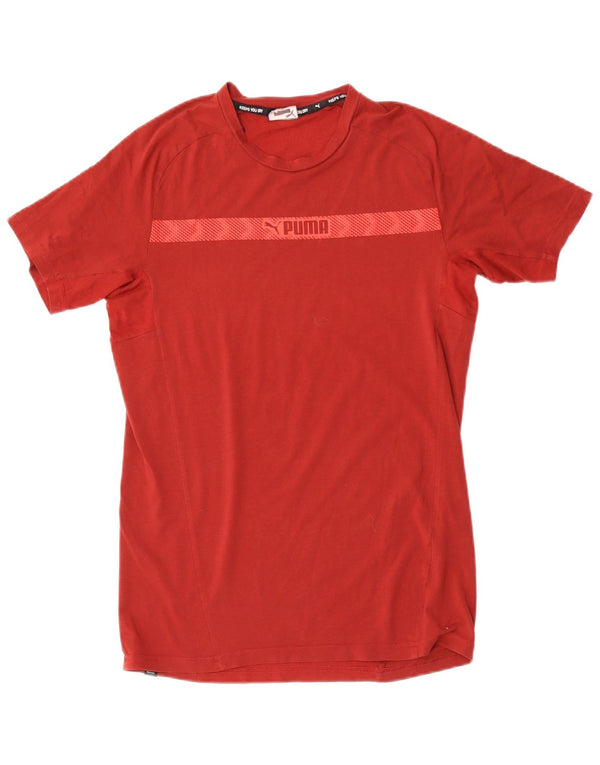 Maglietta Puma da uomo Top Small Rossa
