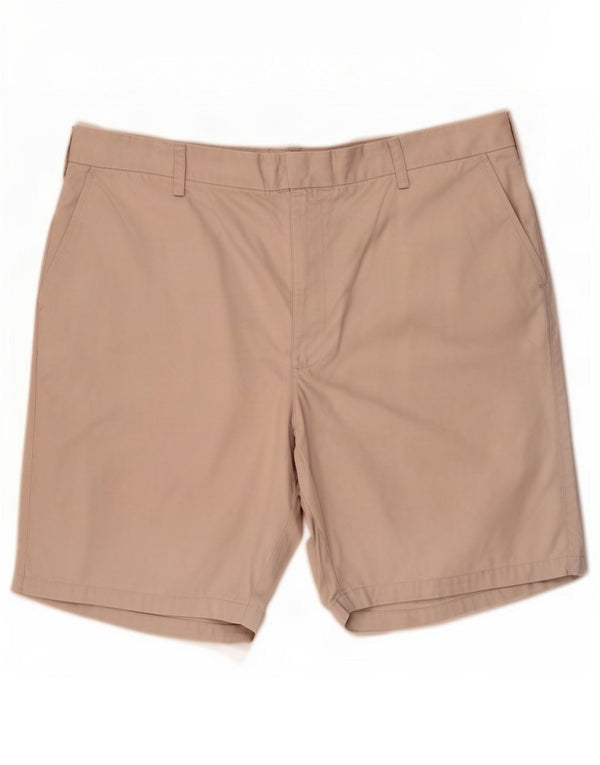 Pantaloncini chino da uomo Marks & Spencer blu Harbour W42 2XL cotone beige