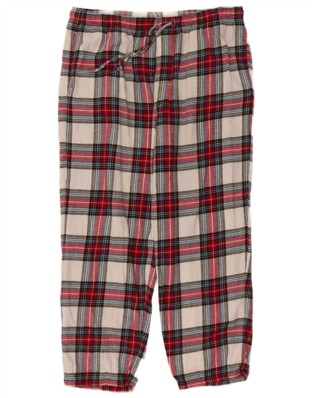 Pantaloni chino da donna Marks & Spencer grandi W34 L26 a quadri multicolore