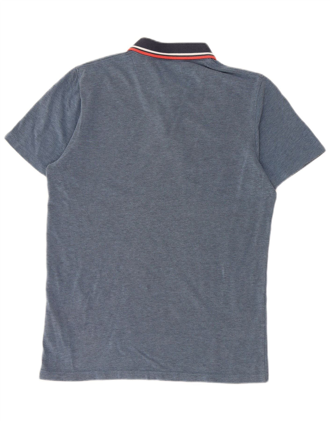 Polo da uomo Jack & Jones in cotone color block blu medio