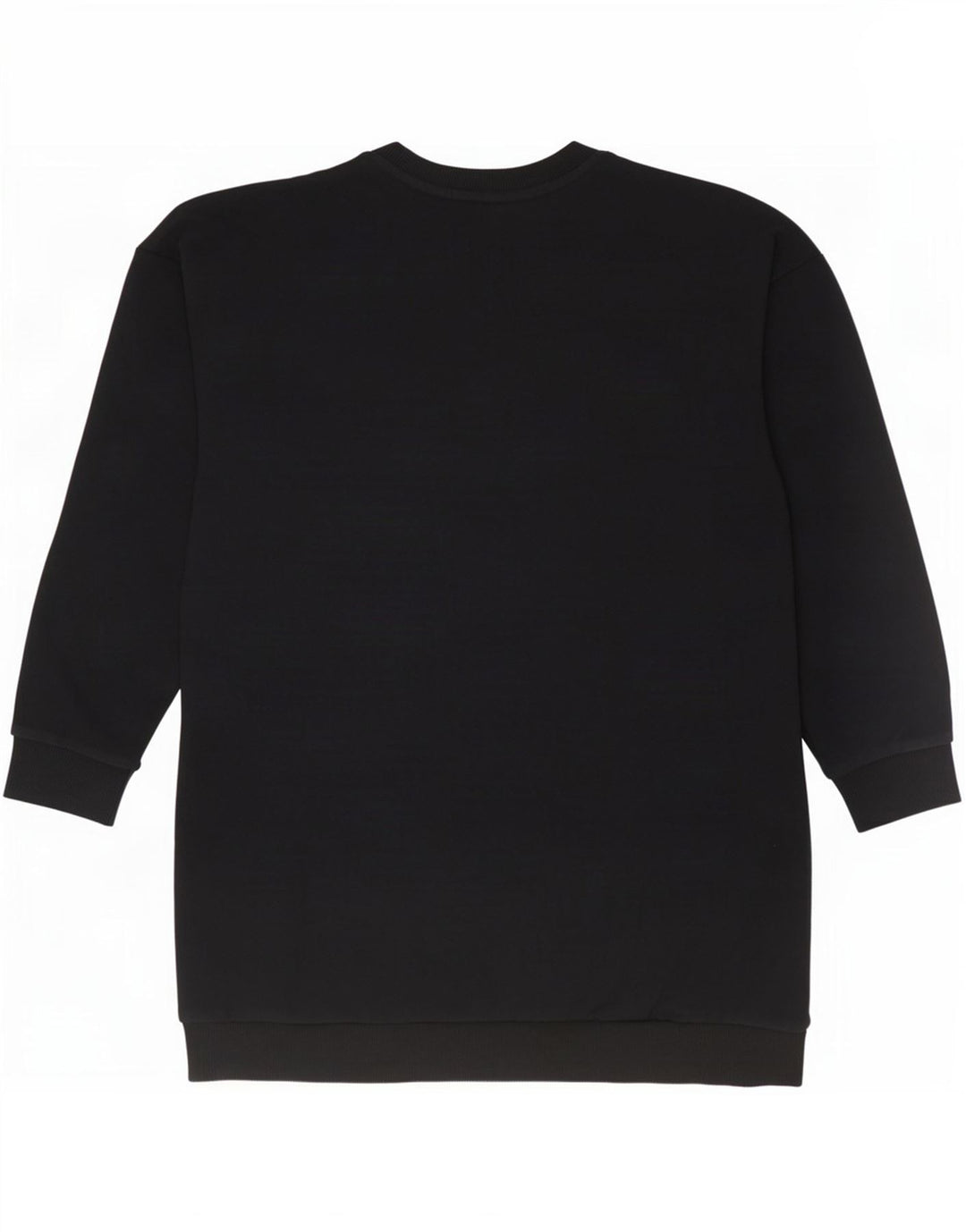 Abito maglione felpa oversize da donna Adidas UK 12/14 medio nero