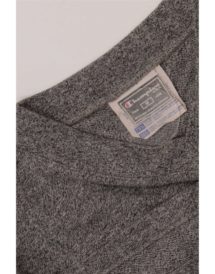 T-shirt da uomo Champion Top in cotone mélange grigio medio
