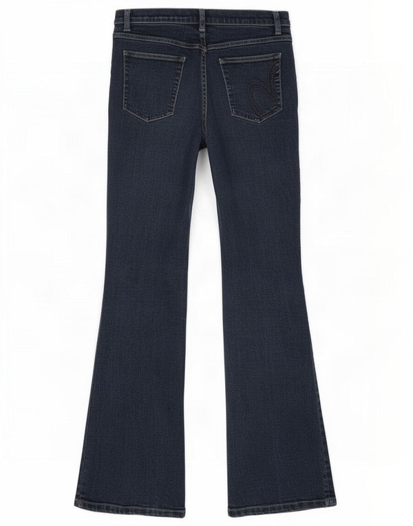 Jeans Marks & Spencer Per Una Bootcut da donna UK 12 Medium W30 L32 Blu Navy