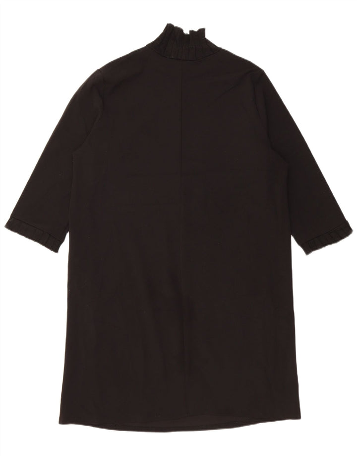 Abito a trapezio da donna Zara con maniche a 3/4 UK 14 medio nero