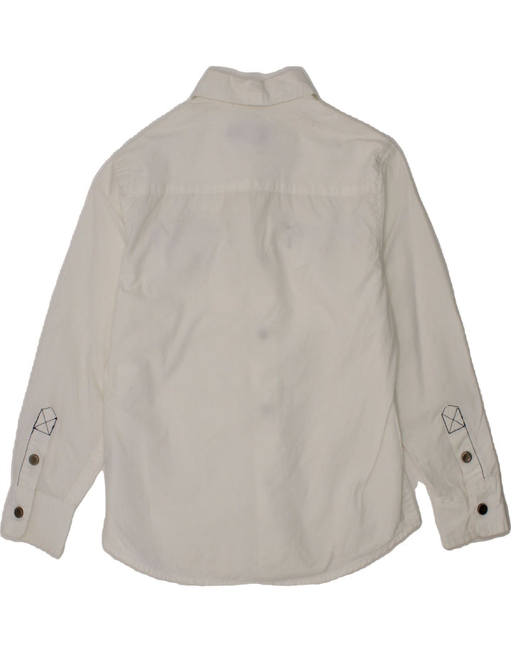 GAS Boys Shirt 5-6 Years White Cotton Vintage Gas and Second-Hand Gas from Messina Hembry 