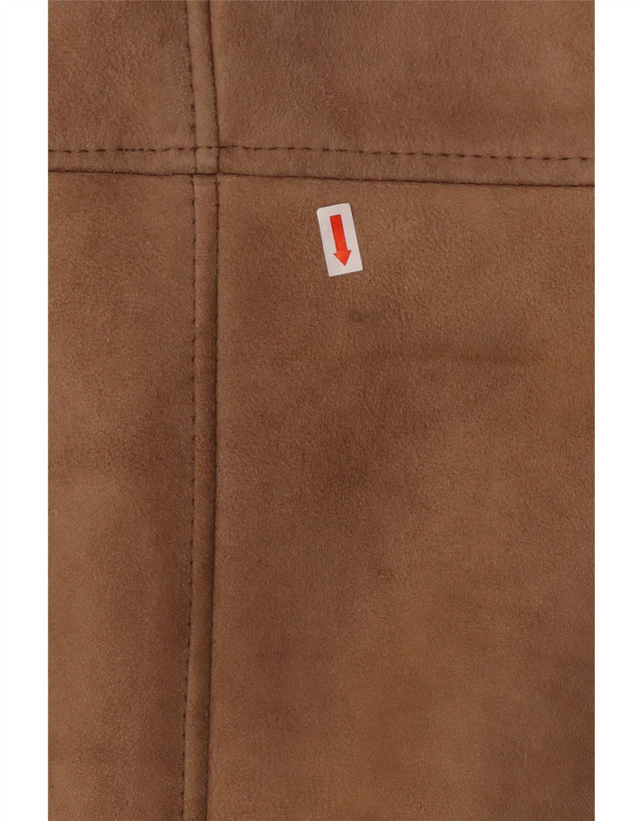 Giubbotto in montone da uomo VINTAGE IT 50 Shearling grande marrone