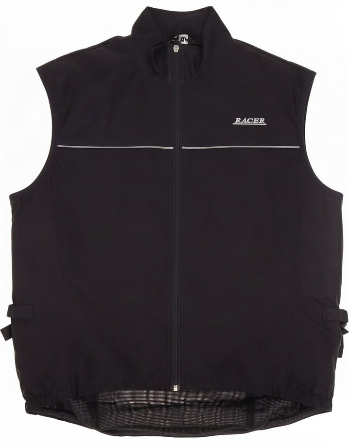 Gilet da uomo Shamp UK 40 grande poliestere nero