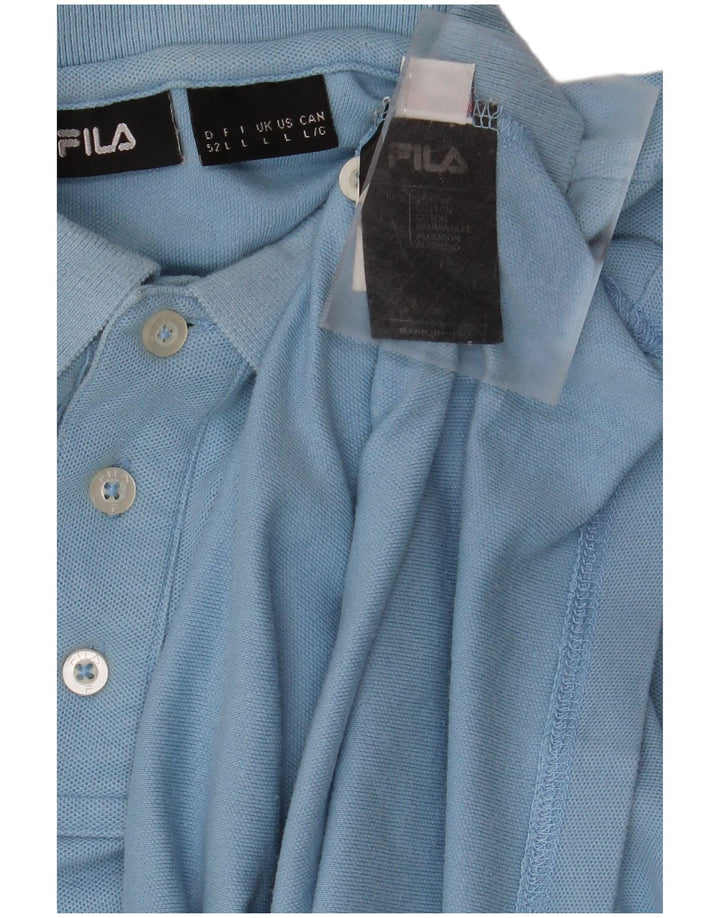 Polo Uomo FILA Large Blu Cotone