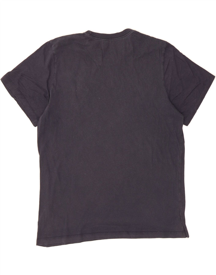 NIKE Mens T-Shirt Top Large Navy Blue Cotton Vintage Nike and Second-Hand Nike from Messina Hembry 