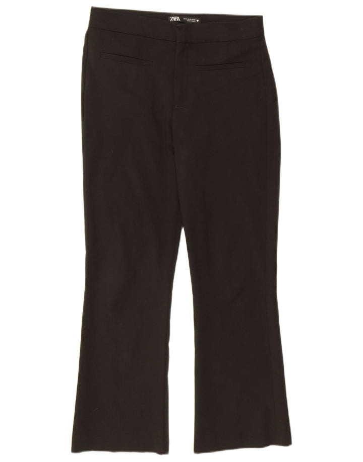 Pantaloni casual Bootcut da donna Zara medi W28 L26 neri