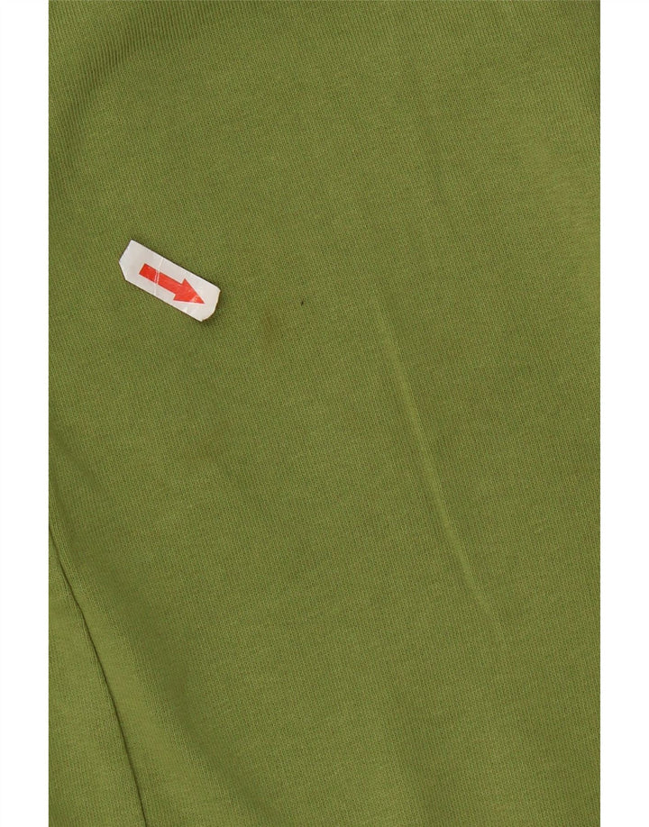 Pantaloncini sportivi grafici da uomo Jeep in cotone verde medio
