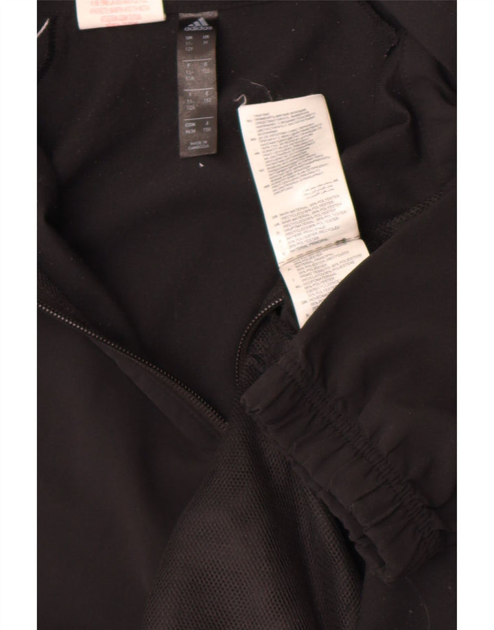 Giacca da tuta Adidas Aeroready da ragazzo 11-12 anni in poliestere nero