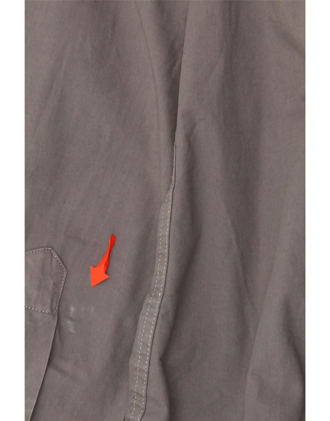 Camicia Uomo Marina Militare in cotone Grigio Medio