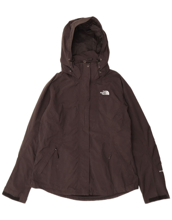 THE NORTH FACE Giacca antipioggia con cappuccio Hyvent da donna UK 16 Large Nylon nero