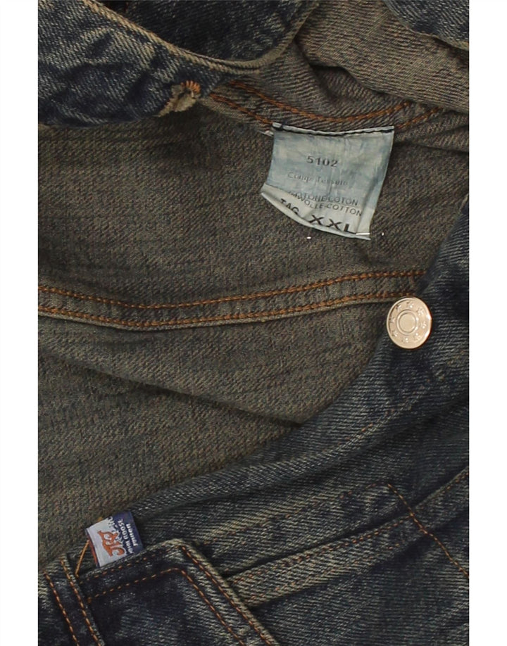 JOHN ROOSE Boys Denim Jacket 11-12 Years 2XL Navy Blue Cotton Vintage John Roose and Second-Hand John Roose from Messina Hembry 