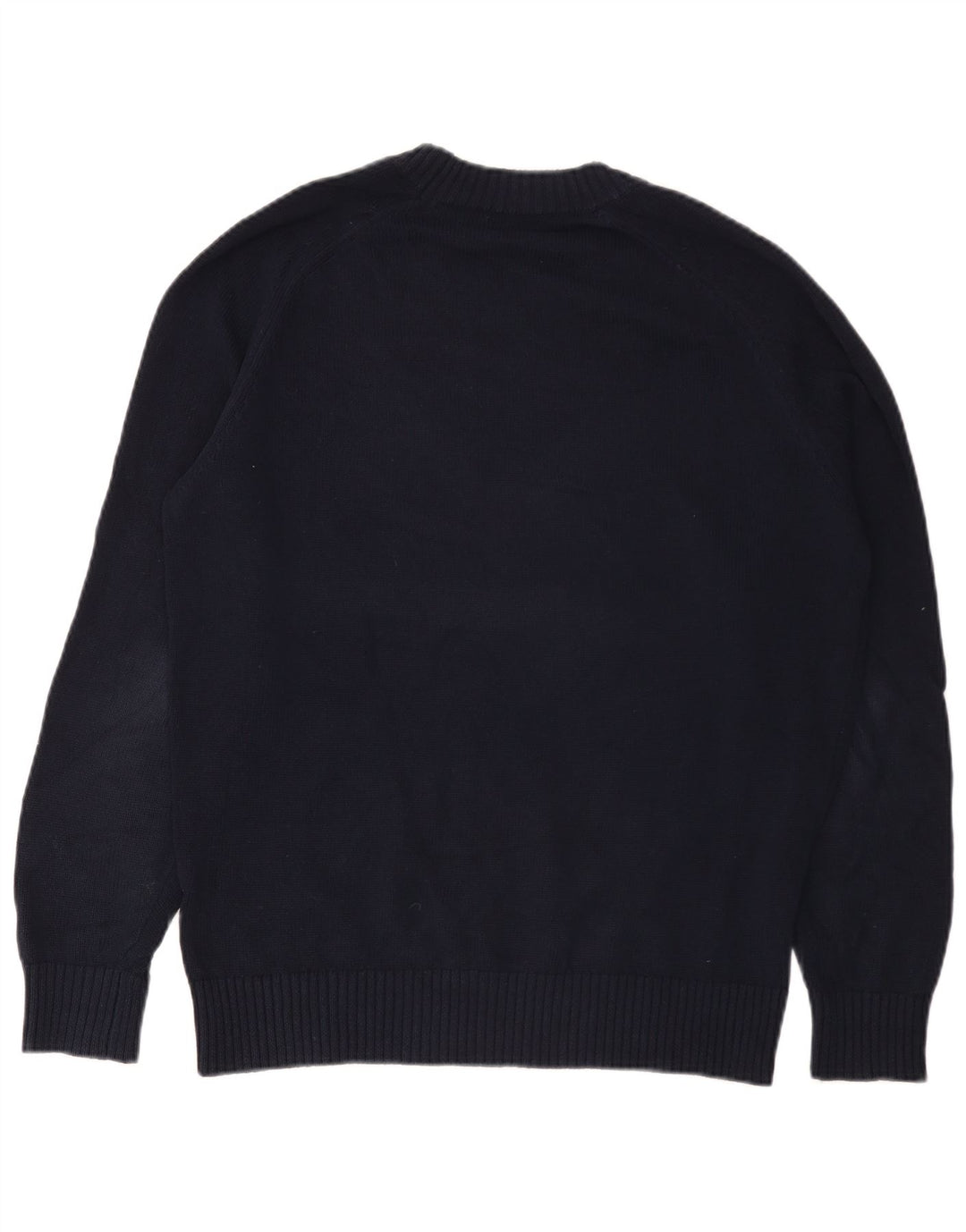 Maglione maglione girocollo da uomo Massimo Dutti blu navy medio