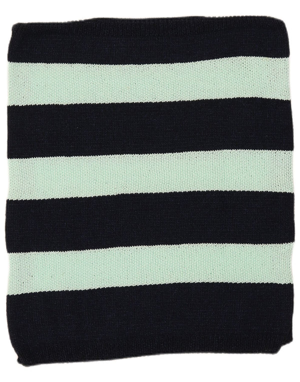 Canotta vintage da donna, taglia UK 14, grande a righe nere