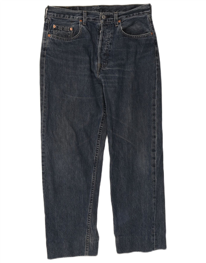 Jeans dritti da uomo Levi's W32 L26 cotone blu
