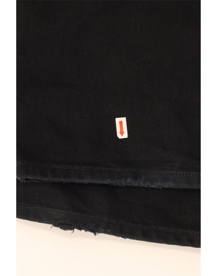 Jeans dritti da uomo Mustang Oregon W38 L34 neri