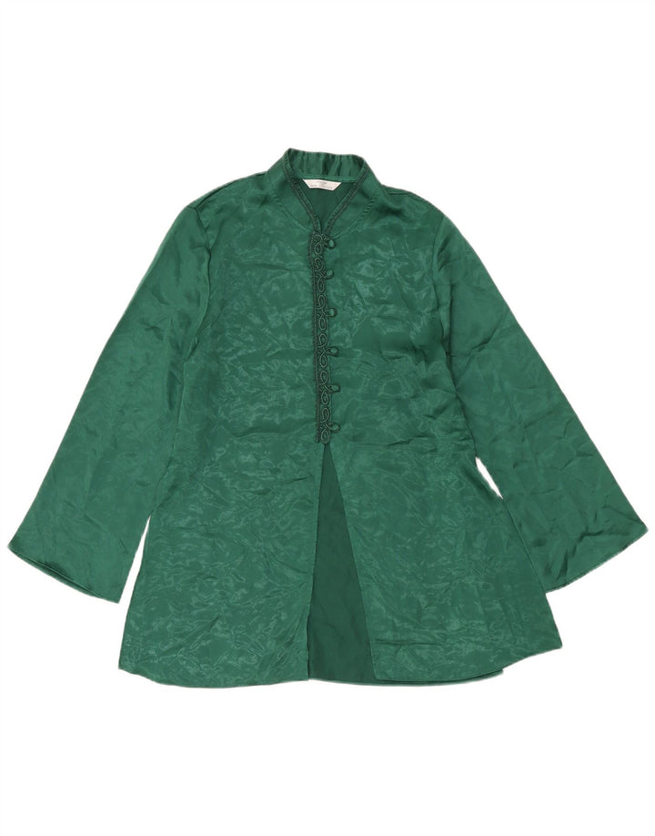 Top cardigan Marks & Spencer da donna St. Michael UK 12 verde medio